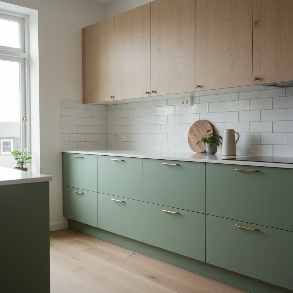 Façades cuisine : bois, mat ou laqué, quel adhésif choisir
